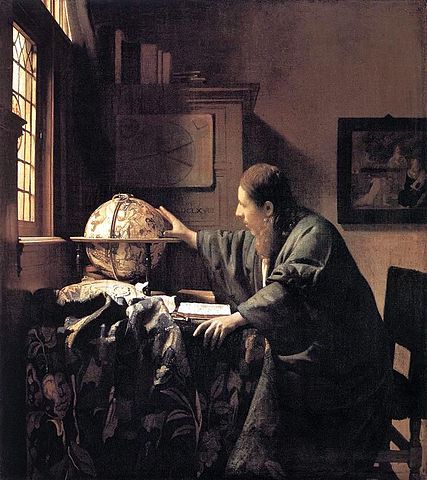 427px Jan Vermeer The Astronomer